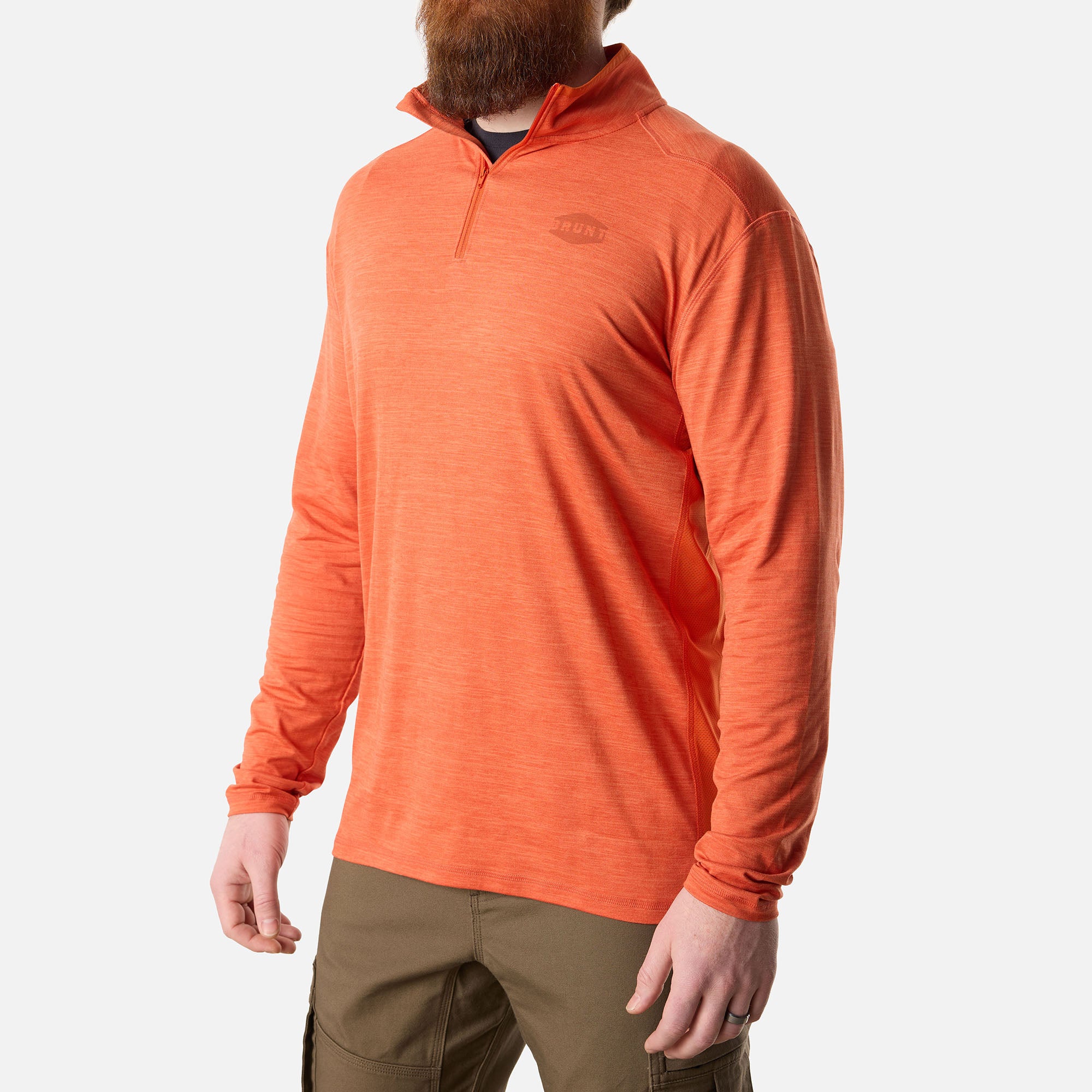The McKenna 1/4 Zip Long Sleeve Tech Shirt - Image 3