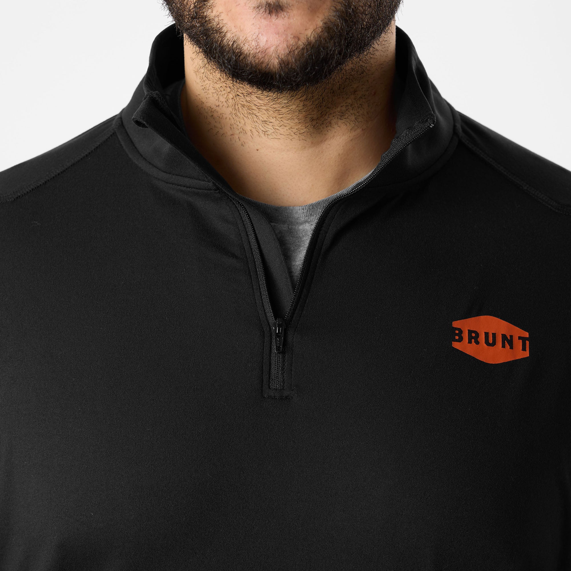 The McKenna 1/4 Zip Long Sleeve Tech Shirt - Image 10