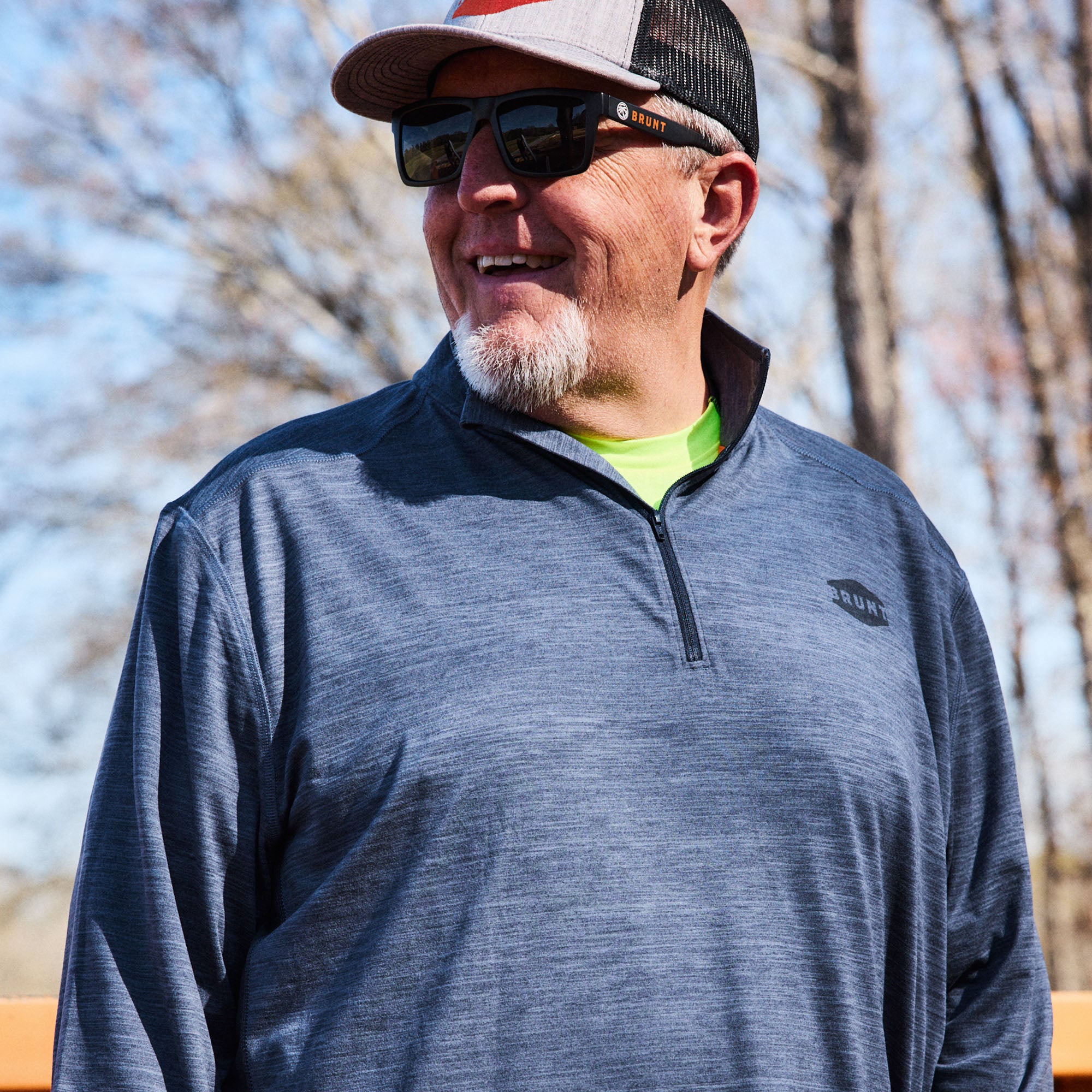 The McKenna 1/4 Zip Long Sleeve Tech Shirt - Image 23