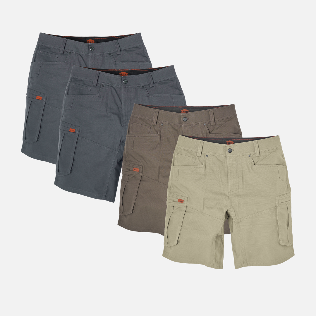 The Torra HD Cargo Short Pack (4 for 3)
